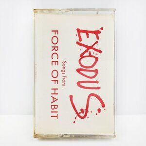 Exodus Songs From Force Habit Promo Cassette Tape Thrash Metal VTG 1992 Tested